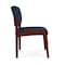 Lesro Lenox Armless Guest Chair, 22.5 in W 26 in L 31.5 in H LW1102 - alternate 2